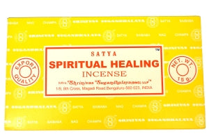 Satya Incense - Spiritual Healing - Box Of 12 Packs