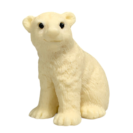 Sitting BEAR Carved of Ivory Nut - 2 inch - 5cm - China - NEW123