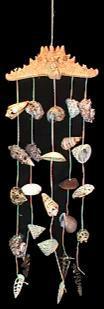 STARFISH & SHELL CHIME 20 inch long