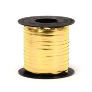 METALLIC - CRIMPED CURLING RIBBON - GOLD - 250y