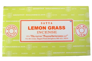 Satya Incense - Lemongrass - Box Of 12 Packs