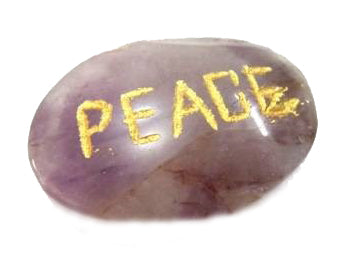 Améthyste PEACE Pocket Stone - Taille 30-35mm 12 grammes