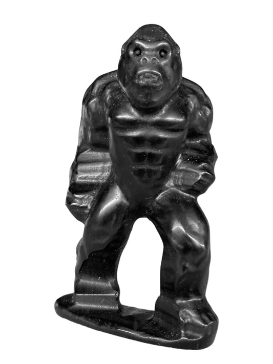 Black Obsidian  SASQUATCH Bigfoot or GORILLA - 3 inch - Price Each - China - NEW1223