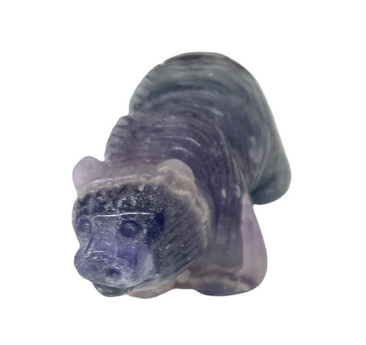 Bear - Multi Fluorite - 5 cm - China - NEW921