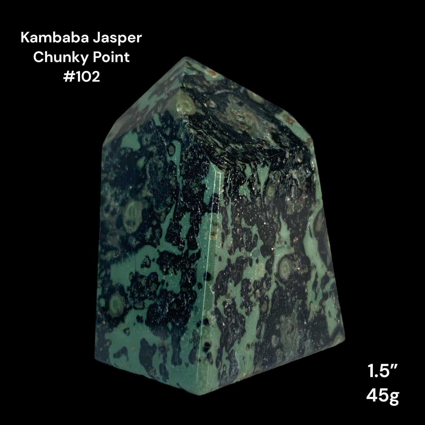 Kambaba Jasper Chunky Points - 1.5 inch - 45g - Polished Points