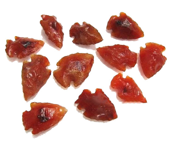 Red Carnelian Arrowheads - 10 grams - NEW1020