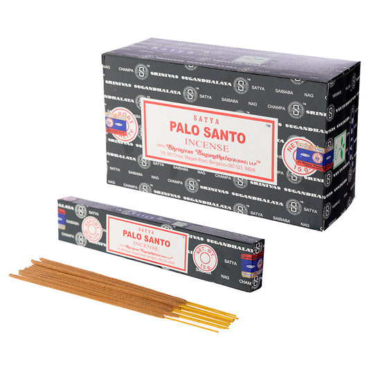 Satya Incense - Palo Santo - Box Of 12 Packs