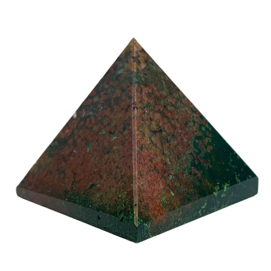 Blood Stone - 45-65mm - Pyramids - Price per gram (B2B ordering 1 = 1 piece so we charge Ex. 30g = $3.60 each)  - NEW1020