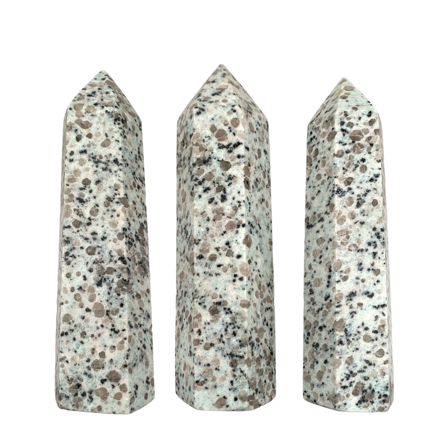 Kiwi Jasper - Point Stone inch - Price per gram per piece - China - NEW622