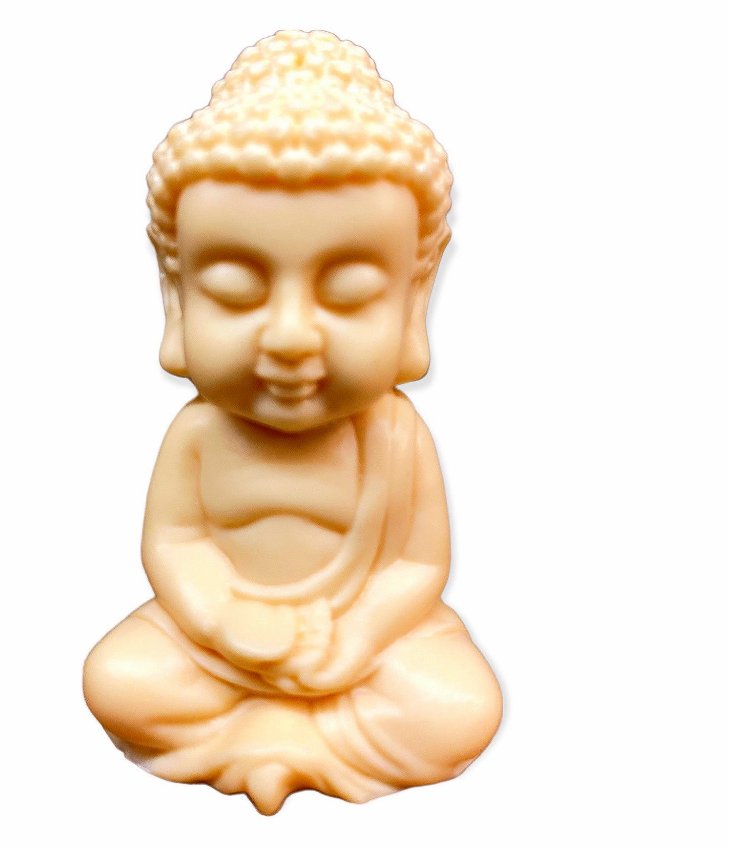 Sitting Buddha Carved of Ivory Nut - 2.5 inch - 6.5cm - China - NEW1022