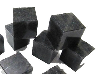 Black Obsidian Cubes - 25mm - India