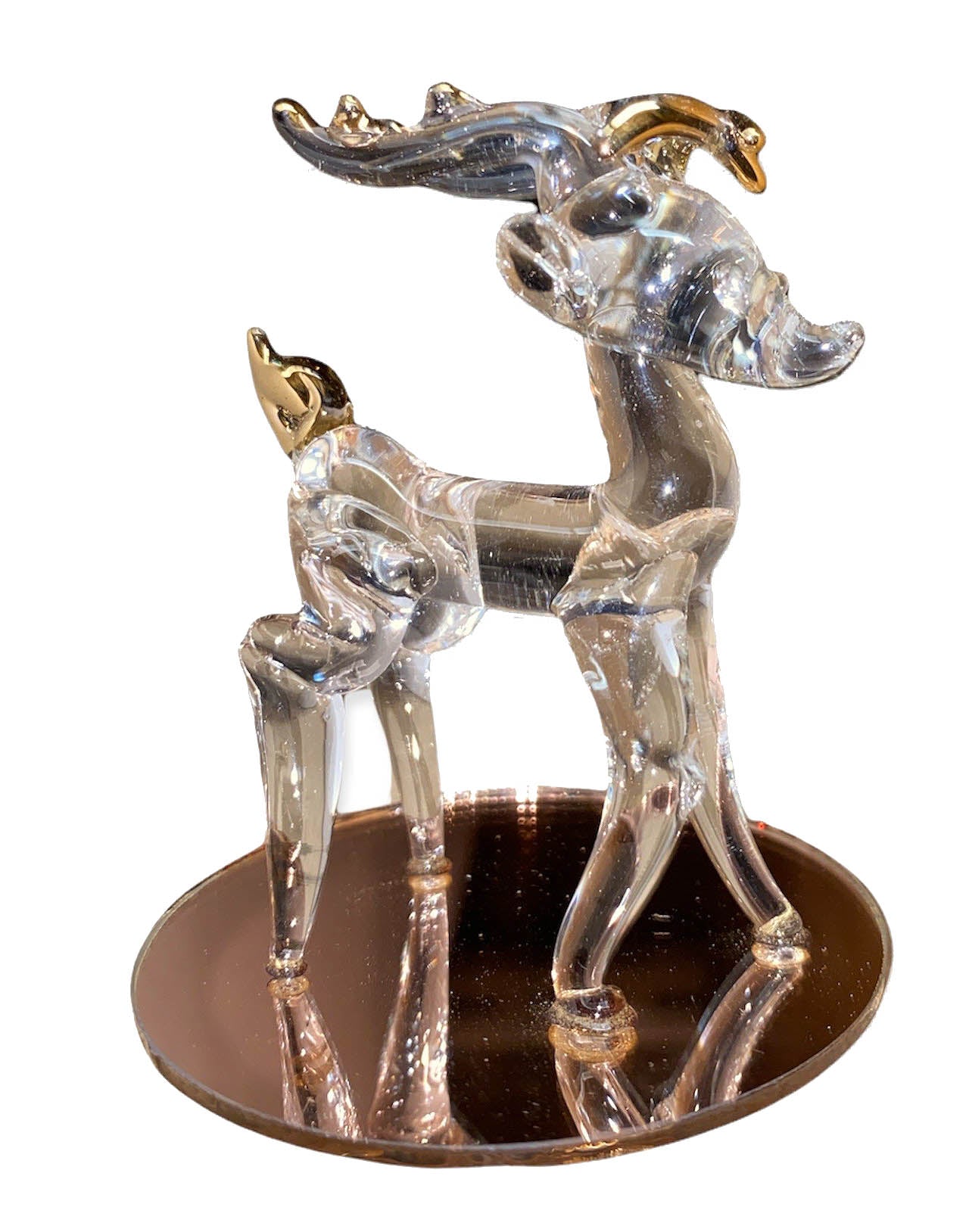 CRYSTAL FIGURINE - DEER - 3 inch