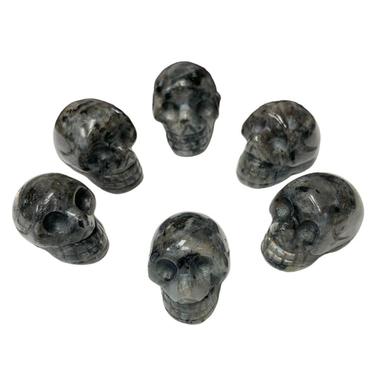 Skull Mini - Larvikite - 30-35mm Grams - China - NEW722
