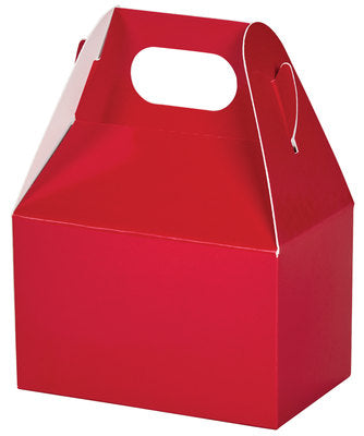 Red Mini Gable Box - 4 x 2 1/2 x 2 1/2 - (order in 6's) (288)