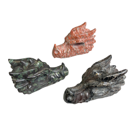 DRAGON HEAD - Medium 3 inch - Price Each - China - NEW722