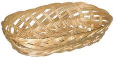 WILLOW OVAL OPEN WEAVE TRAY 7.5 x 4.5 x 2 deep