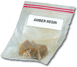 RESIN INCENSE - Golden Amber - 5 gram bag