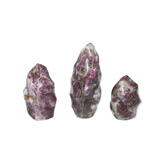 Pink Tourmaline - Flame - 9- 12cm - Price per gram - China - NEW921