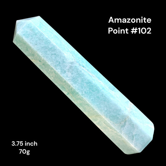 Amazonite - 3.75 inch - 70g - Polished Points