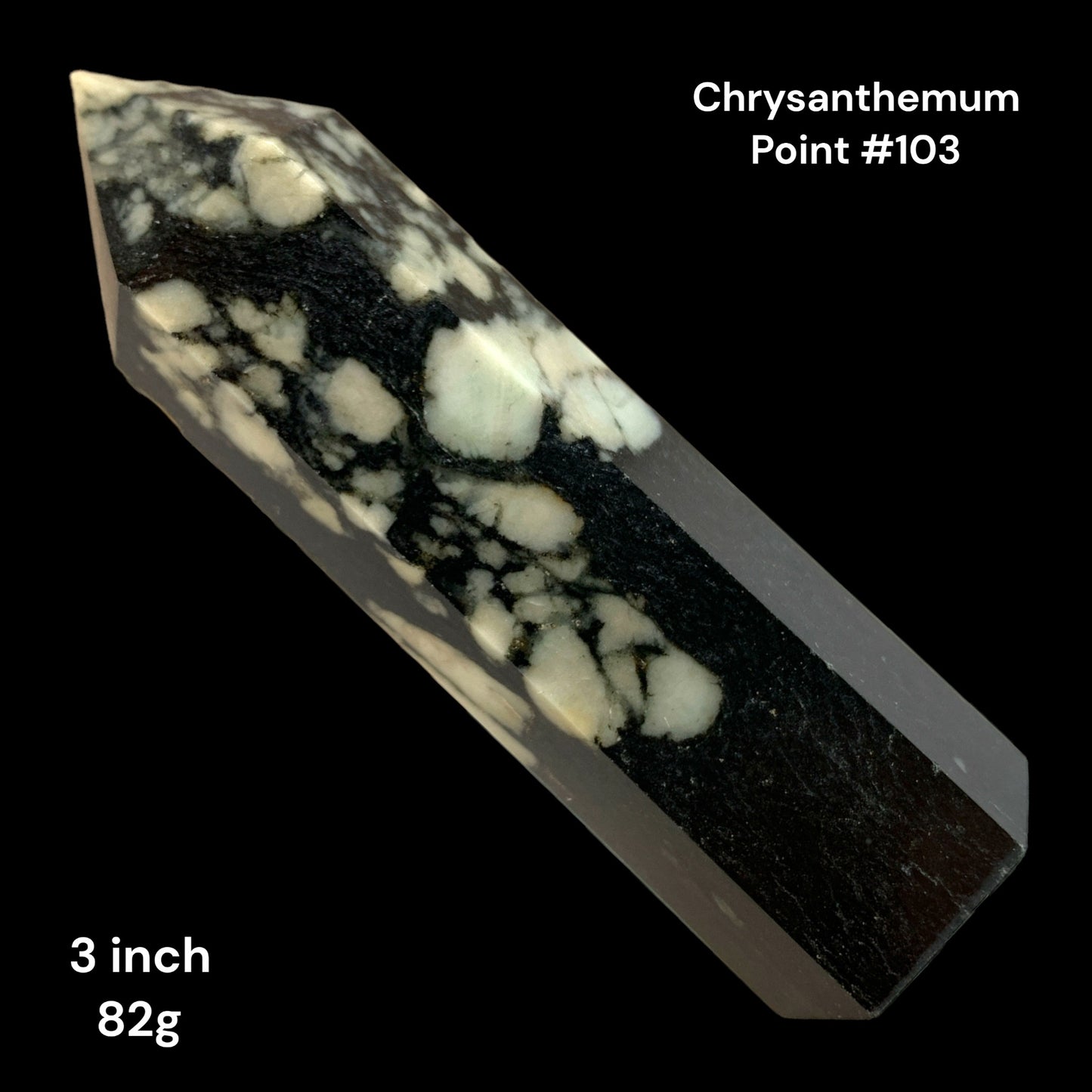 Chrysanthemum - 3 inch - 82g - Polished Points