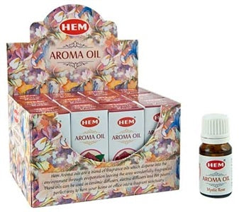 Hem Mystic Rose Aroma Oil - Box With 12 Bottles
