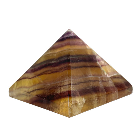 Fluorite Multi- 35 to 70mm - Pyramids-  Price per gram per piece (B2B ordering 1 = 1 piece so we charge Ex. 60g = $4.80 each)
