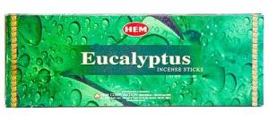 Hem Eucalyptus 20 bâtons d'encens par boîte intérieure (6/boîte)