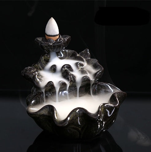 SOLD OUT Incense Smoke Backflow Hole Ceramic Incense Burner, Porcelain