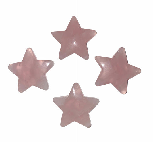 ROSE QUARTZ - STAR - 4cm - China - NEW722