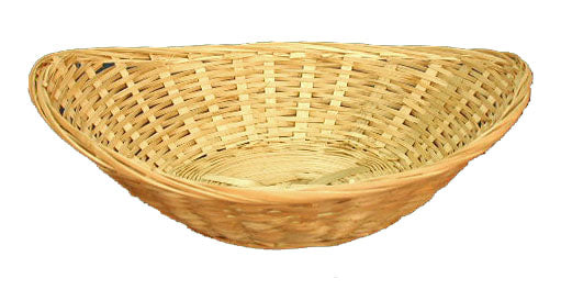 11 inch OVAL BAMBOO BUN BASKET