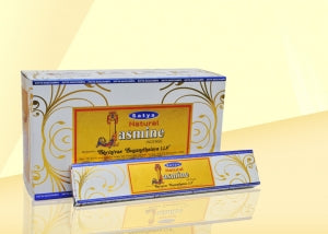 Satya Incense - Natural Jasmine - Box Of 12 Packs