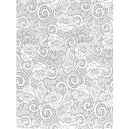 ELEGANT LACE - WHITE - CELLO WRAP - 40 x 100 roll