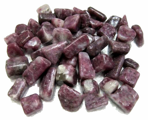 LEPIDOLITE Tumbled Stones 20 to 30mm - 500 Grams (1.1 LB.) - India