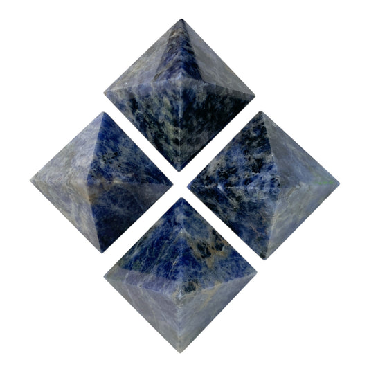 Lapis Lazuli - Small Pyramids - 23 to 28mm - Price per piece 15g - Order in 5's - NEW422