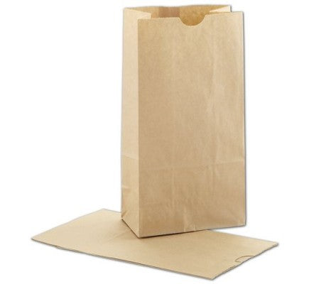 Natural Kraft - #1 SOS Bags - 3-1/2 x 2-3/4 x 7 1/8 inch W x D x H