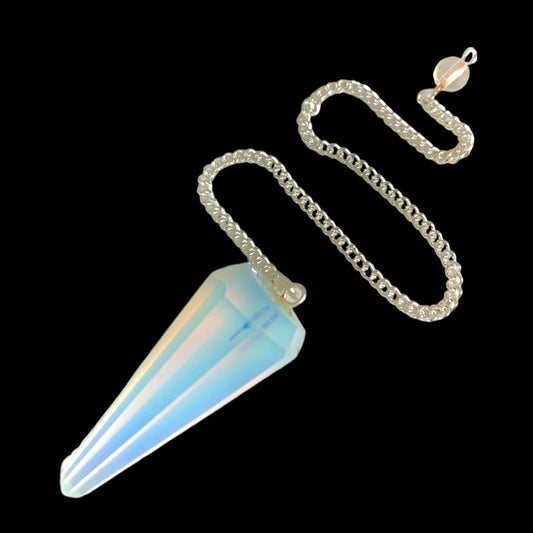 Opalite 8 facet pendulum - 35-45mm 20g - NEW422