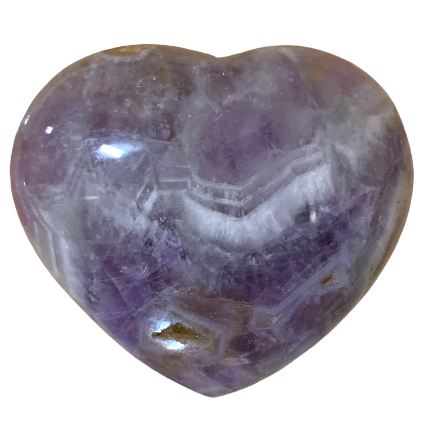 DREAM AMETHYST DECORATIVE HEART - Large - Price per gram Average 200g - China