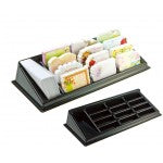 CAPRI CARD RACK BLACK - HOLDS 12 VARIETIES & ENV