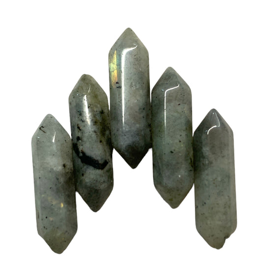 Labradorite - 30-33mm - Double Terminated Pencil Points - China - order in 5's - NEW822