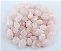 Rose Quartz Tumbled Stones - Small 15 - 25 mm - 500 Gram (1.1 lb.) - India