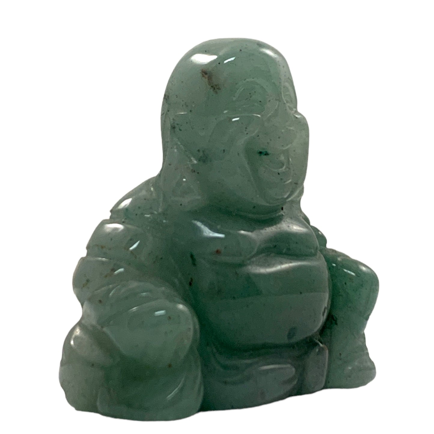 Sitting Buddha - Green Aventurine - 40mm - NEW722