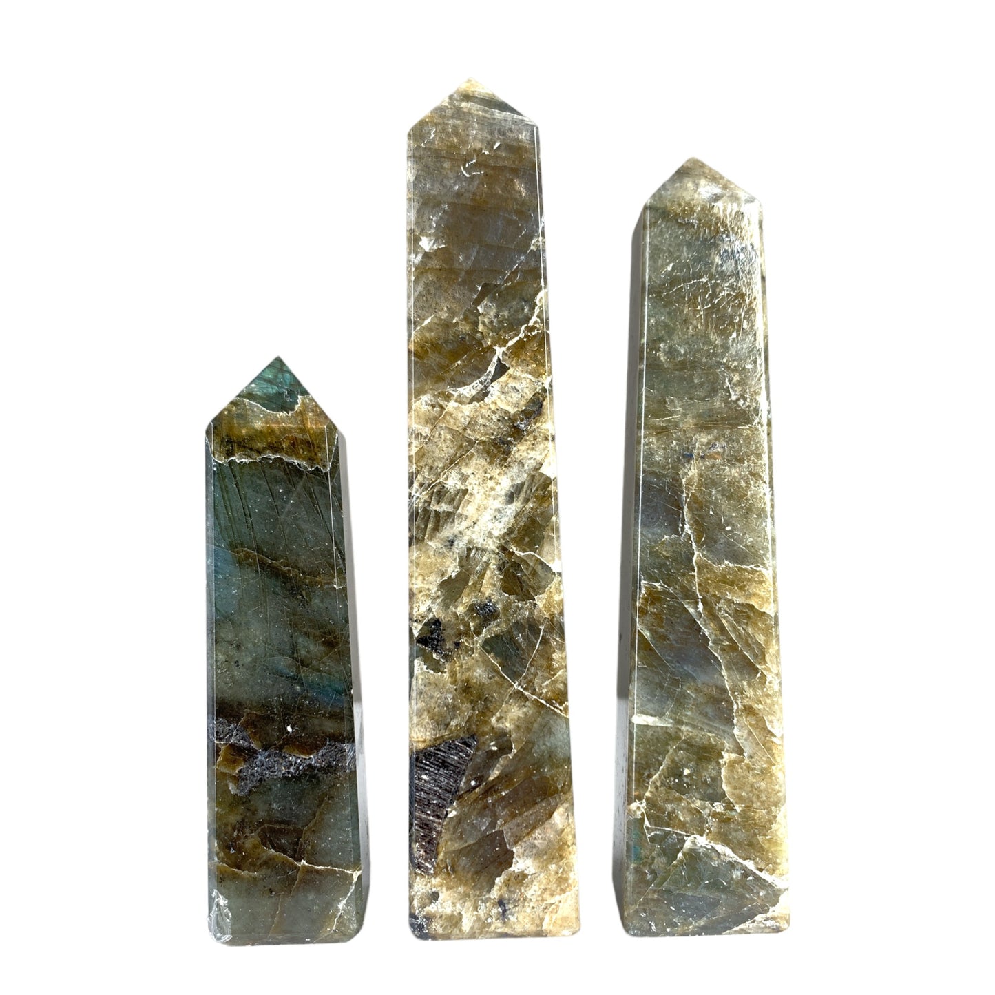 Labradorite - 3 to 5 inches - Price per gram - Polished Towers