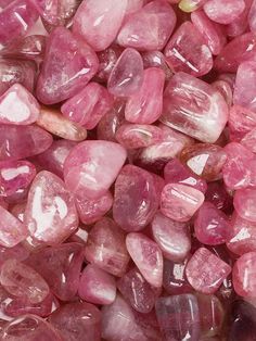 Top Red Rose Quartz Tumbled Stones - Medium 20 - 30 mm - 1 LB - Madagascar
