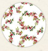 PK/10 - 8 inch - PAPER SLEEVES  - Joy on White