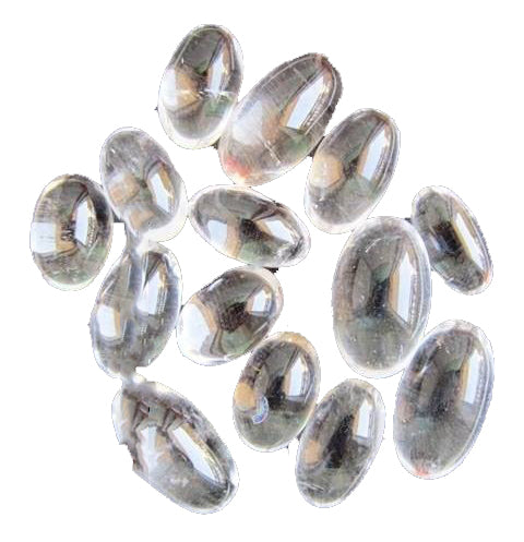 Crystal Quartz Shiva Lingam - 1 inch 15 grams - Grade A - NEW121