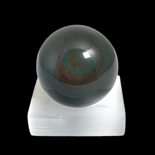 RAINBOW OBSIDIAN - appx 40mm - Sphere - Sold by the gram - Average 77 grams - NEW822