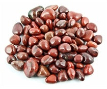 Red Jasper Tumbled Stones - Small 15 - 25 mm - 500 Gram (1.1 lb.) - India