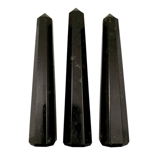 Black Tourmaline - 3 to 5 inches - Price per gram - Polished Points