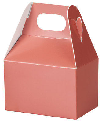 Rose Gold Mini Gable Box - 4 x 2 1/2 x 2 1/2 - (order in 6's) (288)