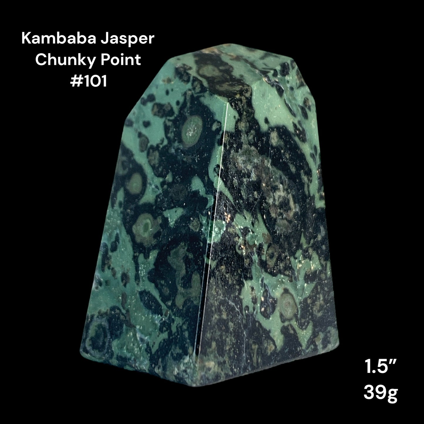 Kambaba Jasper Chunky Points - 1.5 inch - 39g - Polished Points